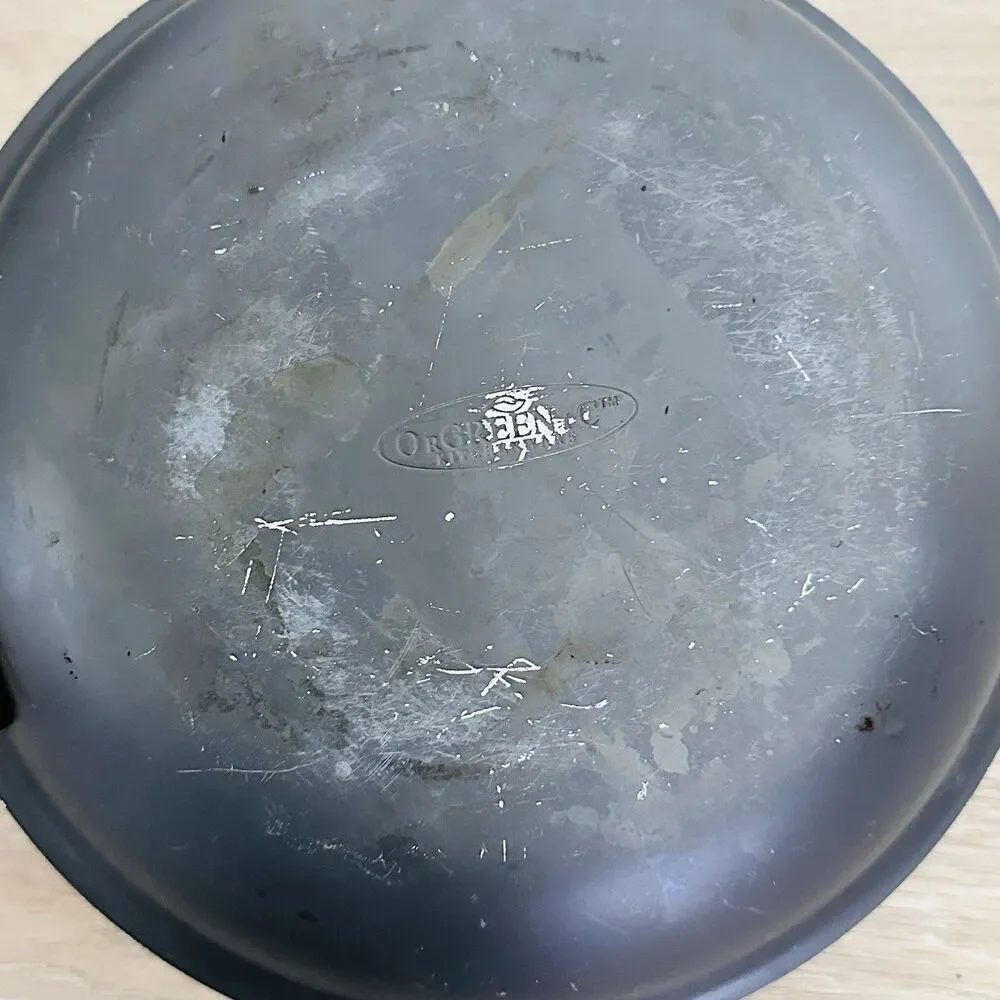 Orgreenic Ceramic Green Non-Stick Large 10 in Fry Pan with Lid Non Toxic